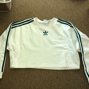 adidas cropped sweatshirt